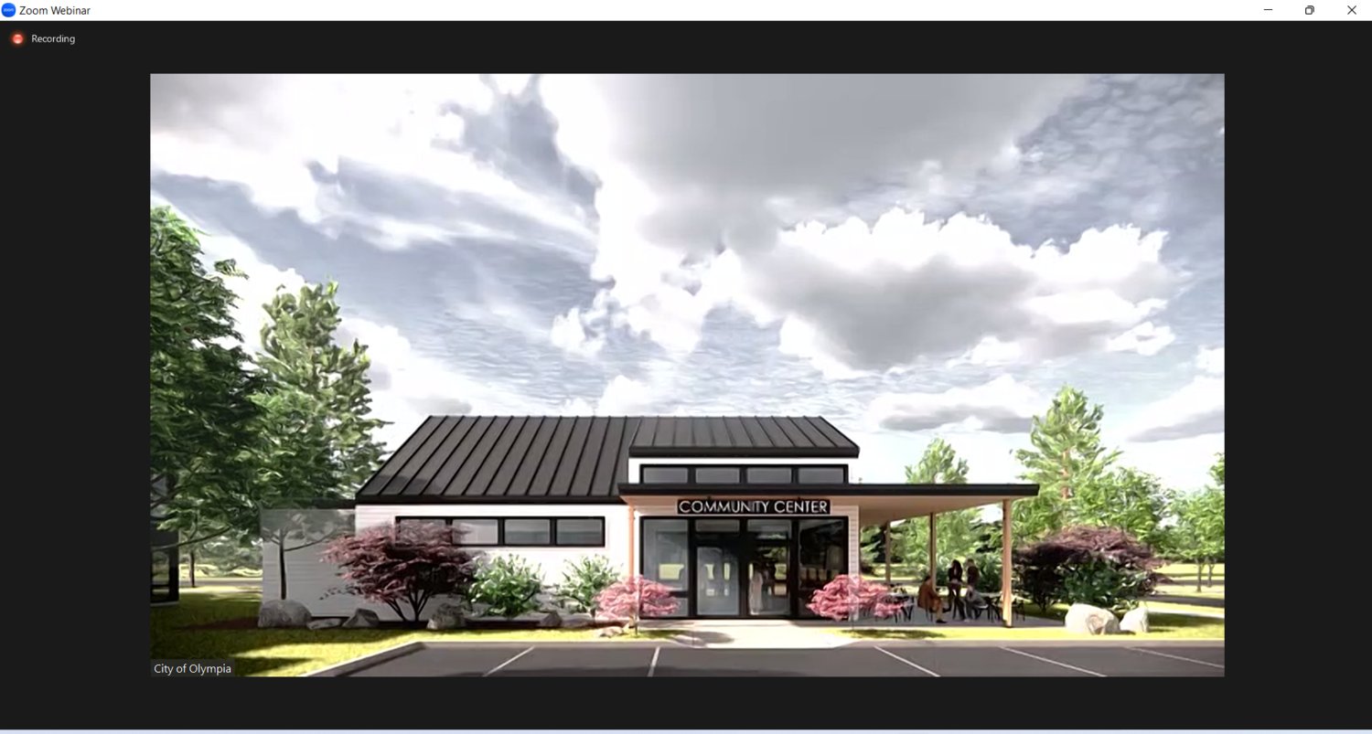Conceptual drawing of Habitat for Humanity's 3900 Boulevard Road project in Olympia.